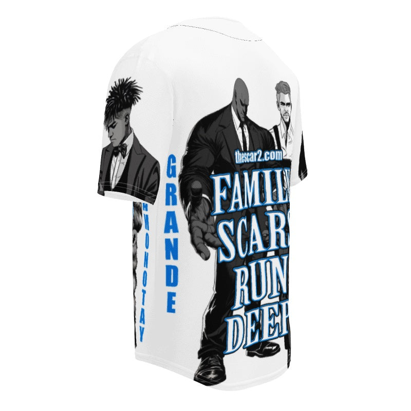 Scar 2.0 Graphic Novel Unisex Baseball Jersey