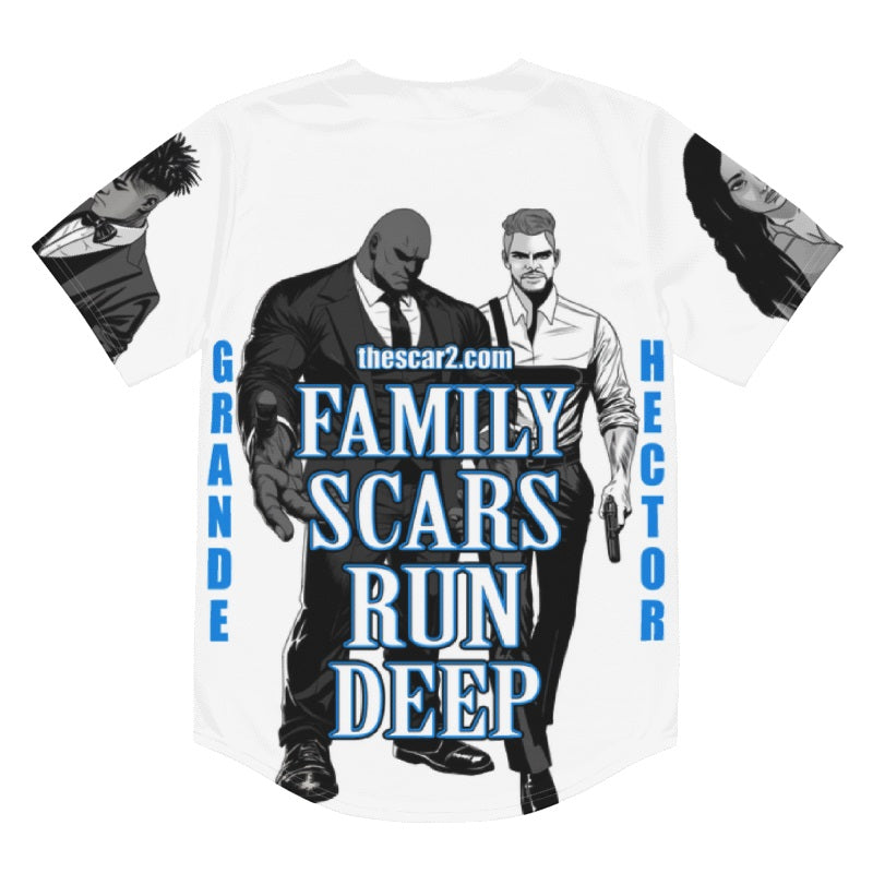 Scar 2.0 Graphic Novel Unisex Baseball Jersey