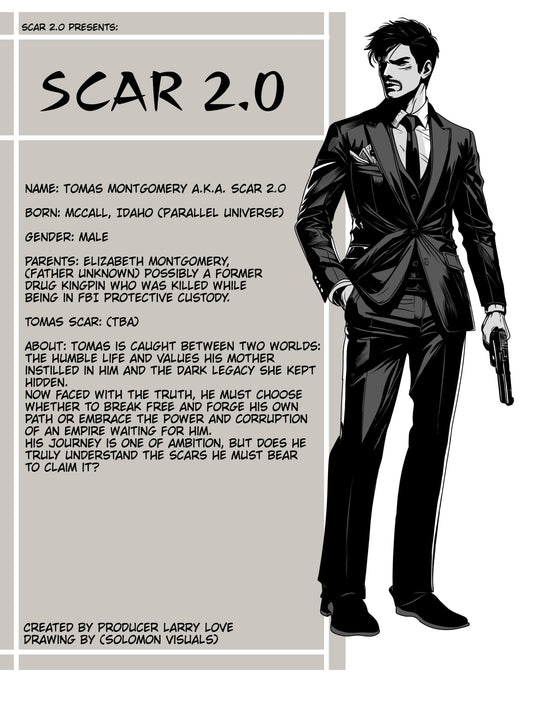 PRE-ORDER: Scar 2.0: Family Scars Run Deep (Graphic Novel) Series 1: ISSUE #1