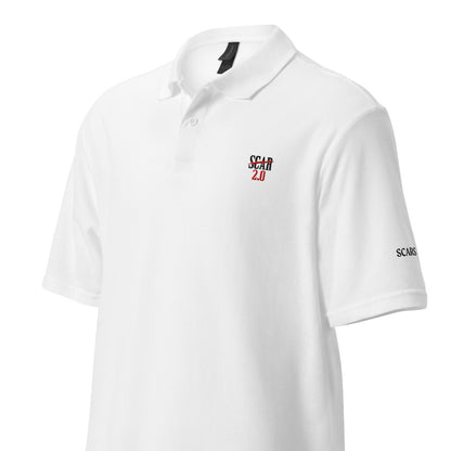 Scar 2.0 'Family Scar' Unisex Polo shirt (White)